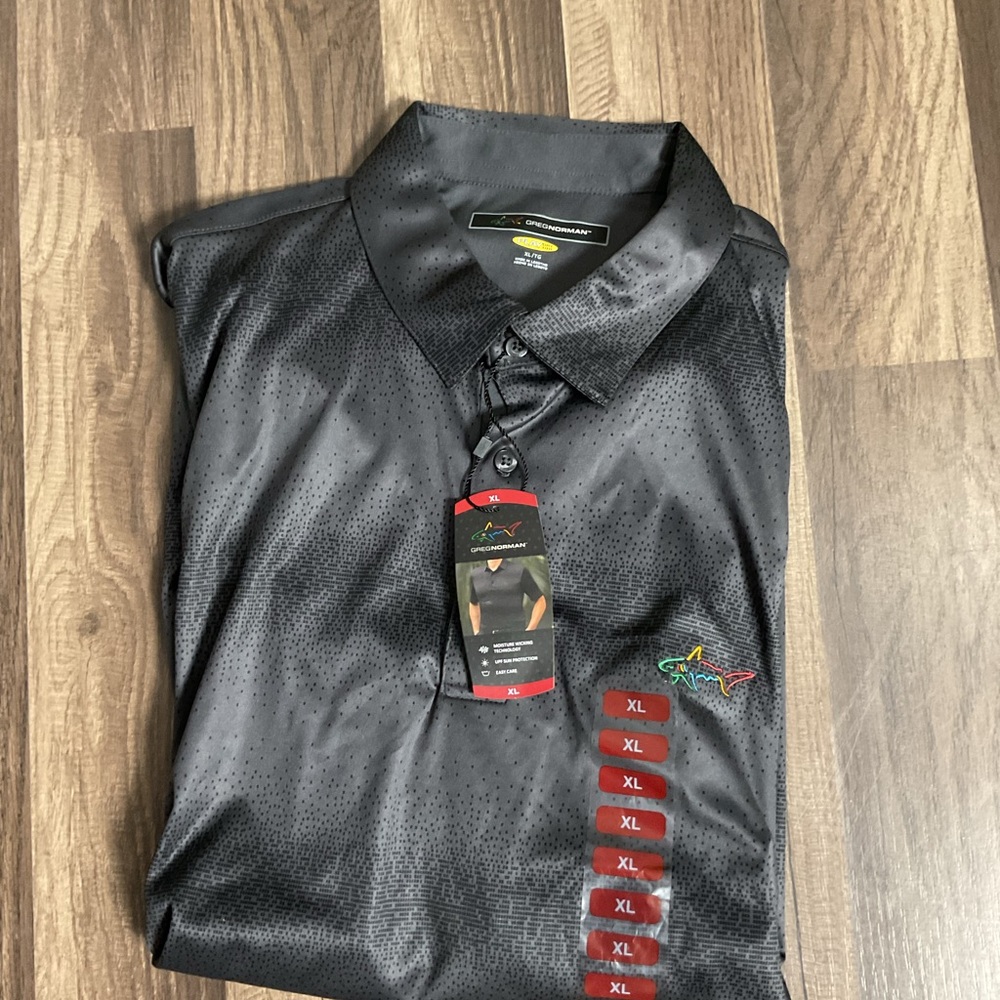 Gray Button-Up Shirt